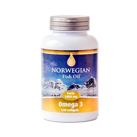 Капсули риб'ячий жир Омега 3 Форте від NORWEGIAN Fish Oil