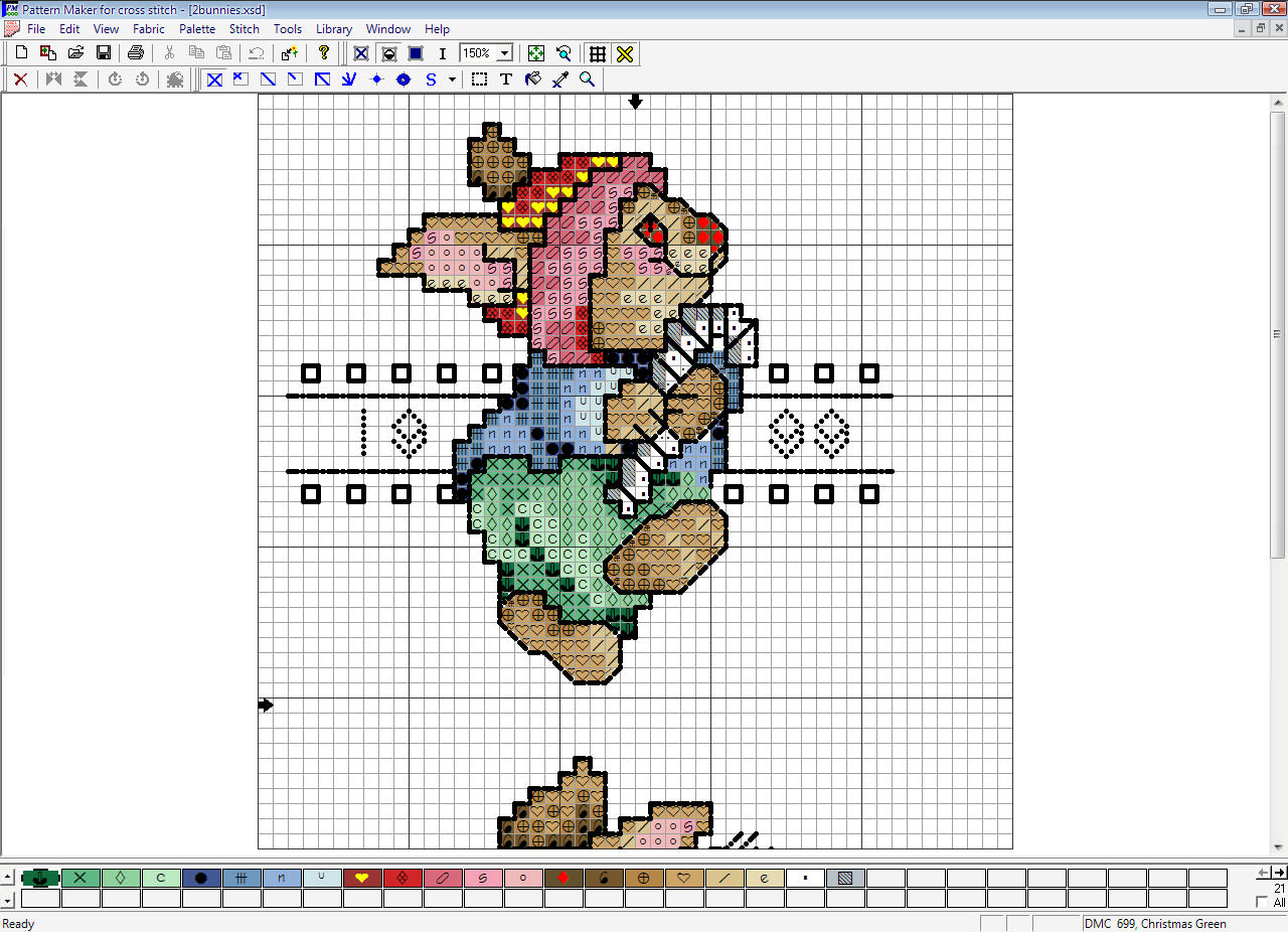 Програма для вишивки хрестом - Pattern Maker for Cross stitchСамая відома і популярна серед вишивальниць програма для створення схем - Pattern Maker for Cross stitch